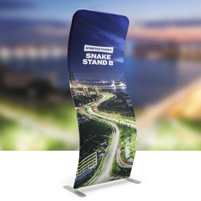 Stretch Fabric Snake Stand B